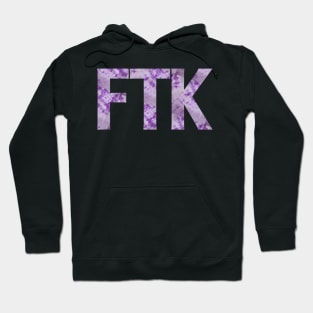 Purple Tie Dye FTK Hoodie